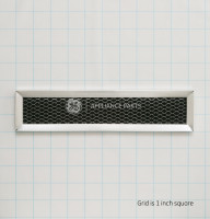 Microwave Charcoal Filter — Model #: WB02X11550 Microwave Charcoal Filter — Model #: WB02X11550