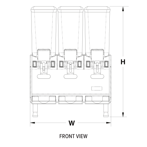 Engineering front view