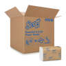 KIM01510, Kimberly Clark, Scott Essential, Folded Towel, C-Fold, 1 ply, White