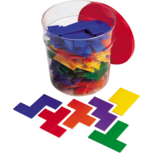Rainbow&trade; Premier Pentominoes, Pack of 72