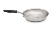 10-inch Wear-Ever® aluminum fry pan with natural finish and silicone handle