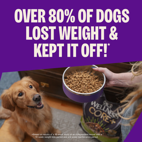 The benefits of Wellness CORE+  Healthy Weight Deboned Turkey & Chicken with Freeze Dried Turkey Recipe