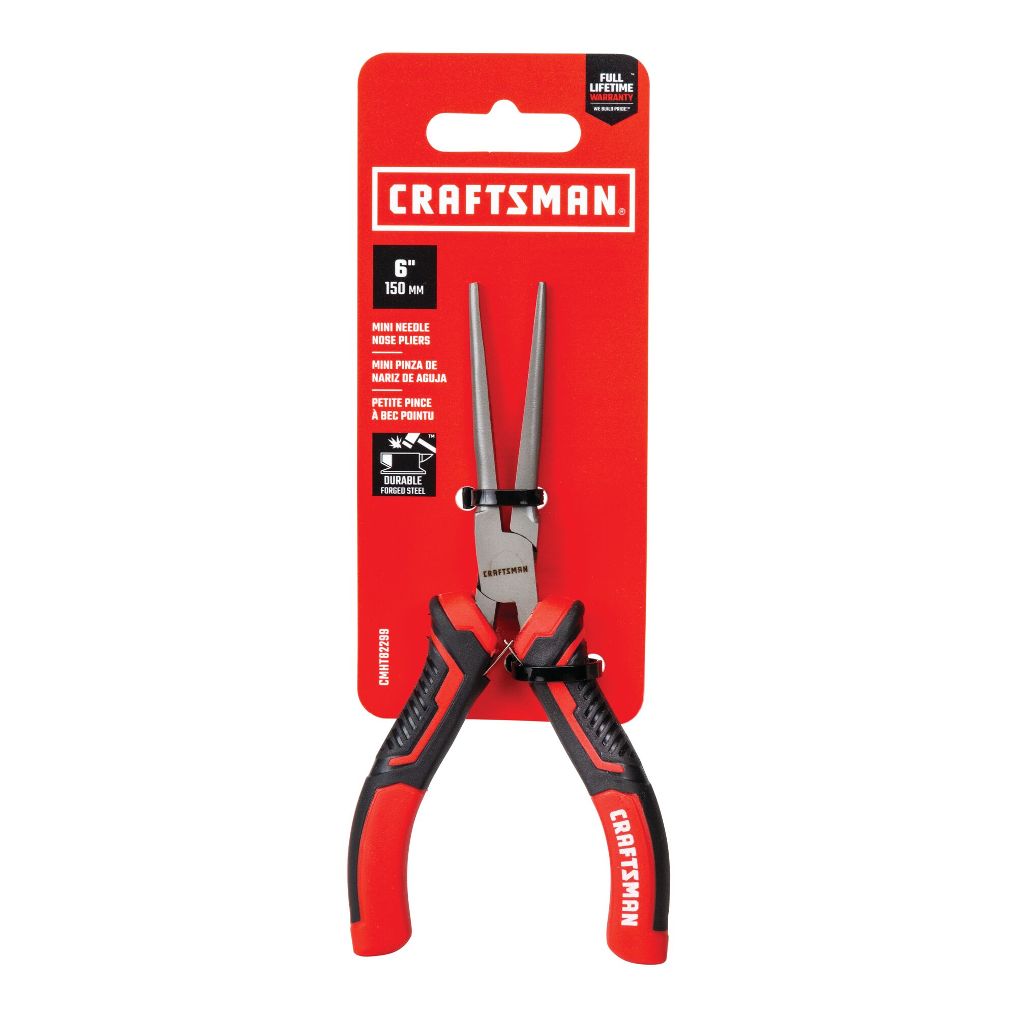 View of CRAFTSMAN Pliers: Long Nose packaging