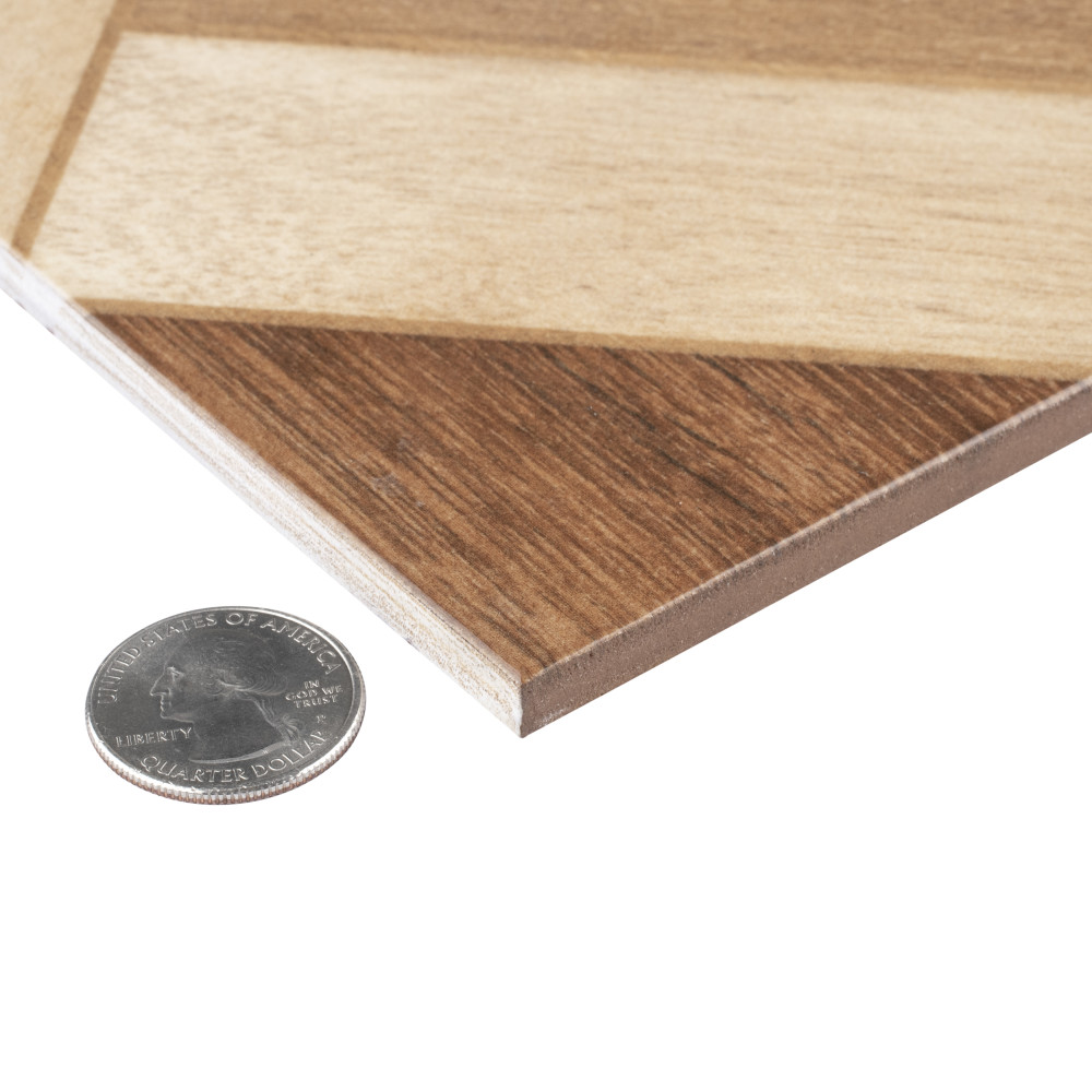 Huelva Caramelo 17-3/4 in. x 17-3/4 in. Ceramic Floor and Wall Tile