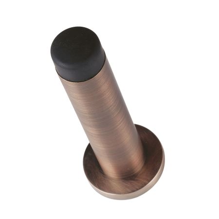 Door Stop Wall Mounted Round 85mm Projection