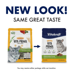 Image of Vitakraft Sunseed Vita Prima Chinchilla Food, 3 lb