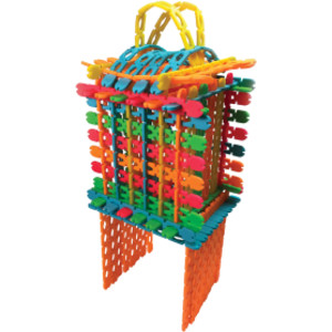 Structure Sticks Building Set, 400 Sticks