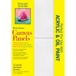 Strathmore 300 Series Canvas Panels 5x7  inch 16 Pack