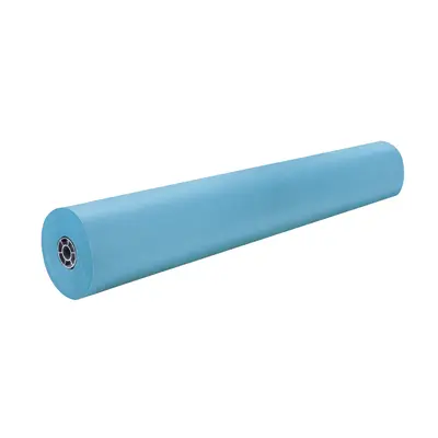Rainbow Colored Kraft Duo-Finish Paper, Sky Blue,  36