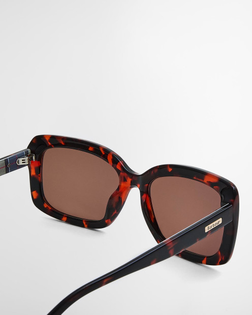 Rectangular Sunglasses Classic Tort