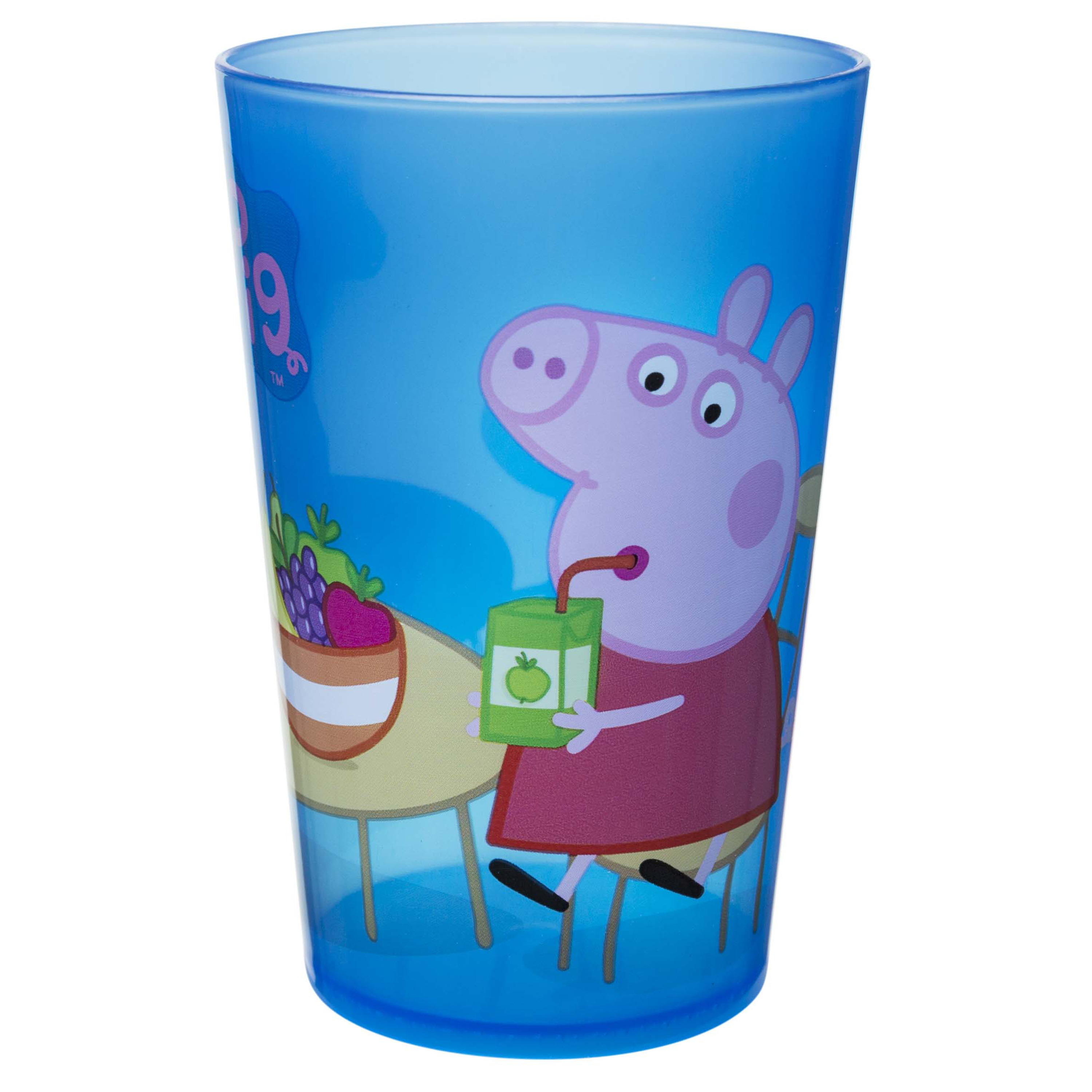 Peppa Pig Kid’s Dinnerware Set, Peppa & Friends, 3-piece set