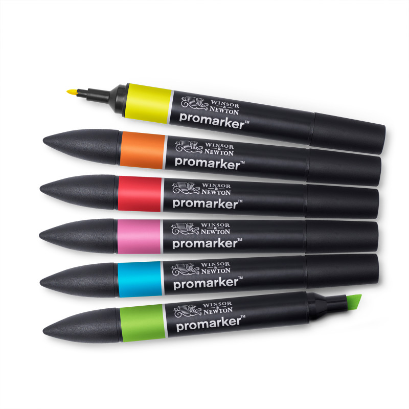 Promarker™, Vibrant Tones, Set of 6