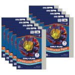 Tru-Ray&reg; Construction Paper, Heavyweight, Gray, 9" x 12", 50 Sheets Per Pack, 10 Packs PAC103027-10