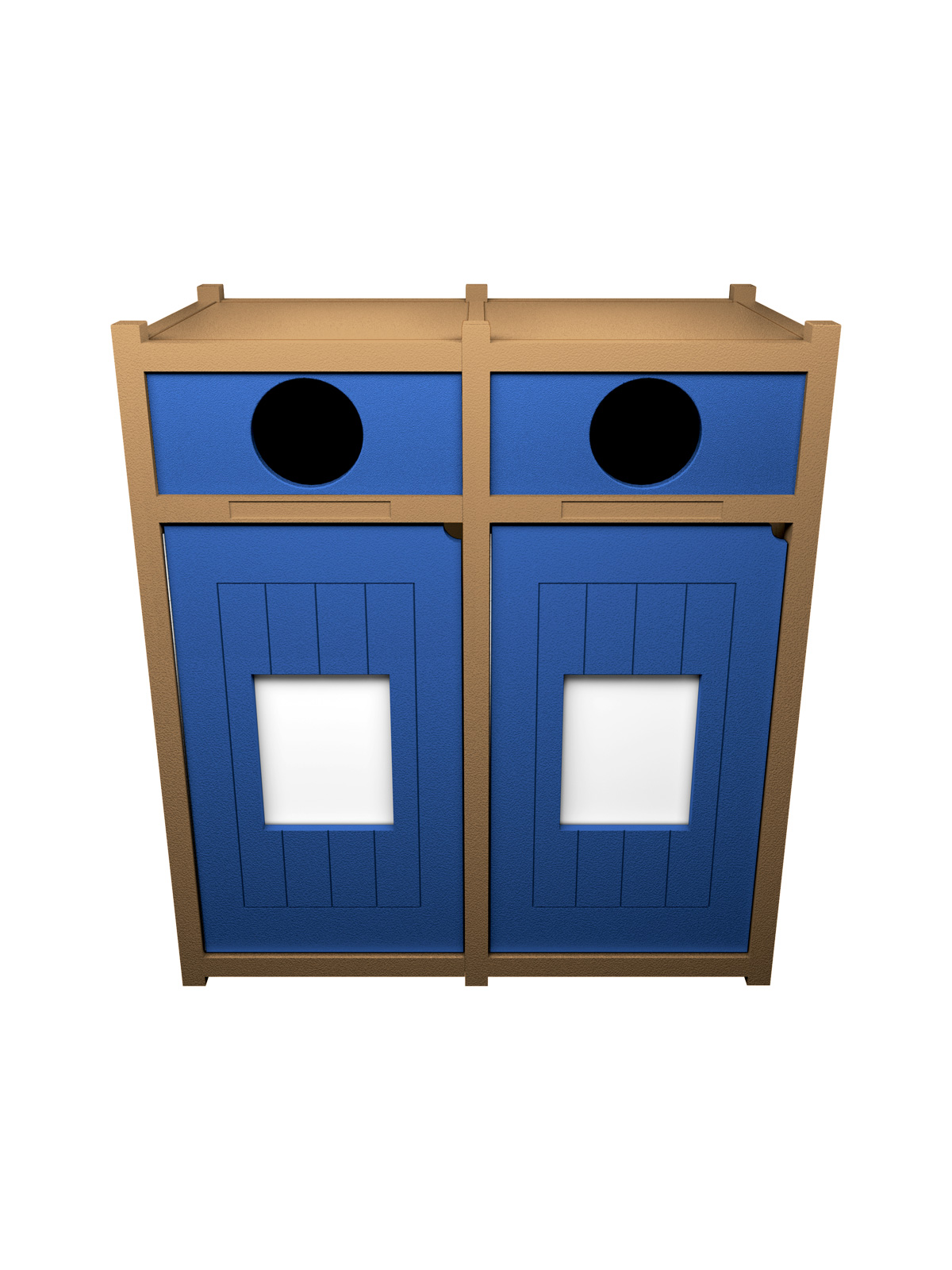 VISION – Double – Unit – Circle – Cedar-Blue