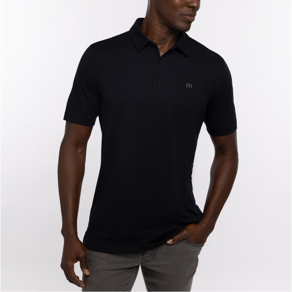 SONANCE | TRAVIS MATHEW TOUR GUIDE POLO BLACK