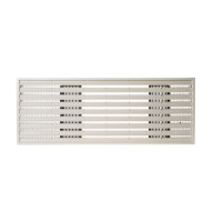 Zoneline Architectural Rear Grille - Beige — Model #: RAG61 Zoneline Architectural Rear Grille - Beige — Model #: RAG61