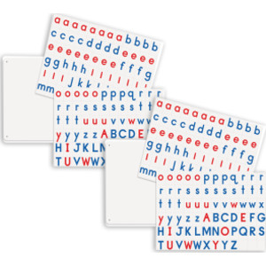 Magnetic Letter Activity Sets with Boards and Booklets, Pack of 2
