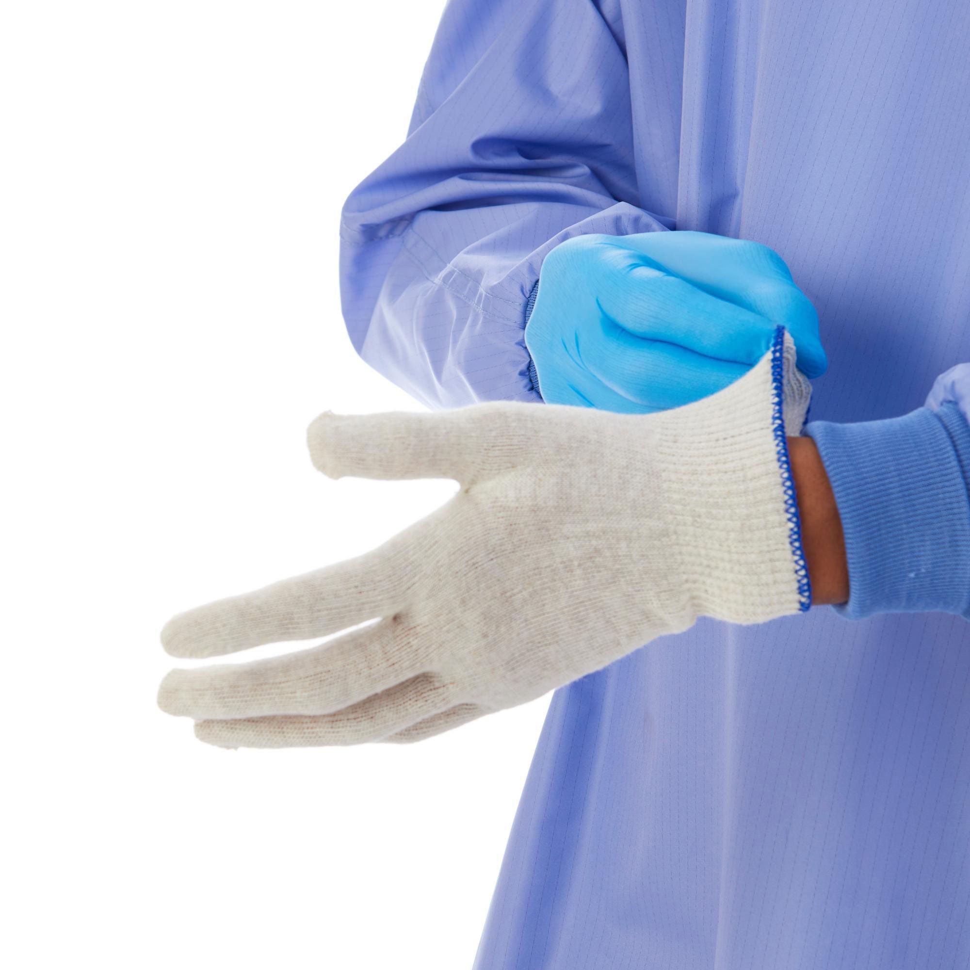 Alba Healthcare White Glove Liners
