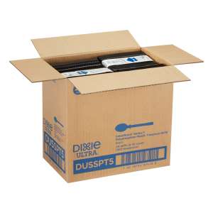 Dixie, Ultra SmartStock Series-T Polypropylene Teaspoon Refill, Black