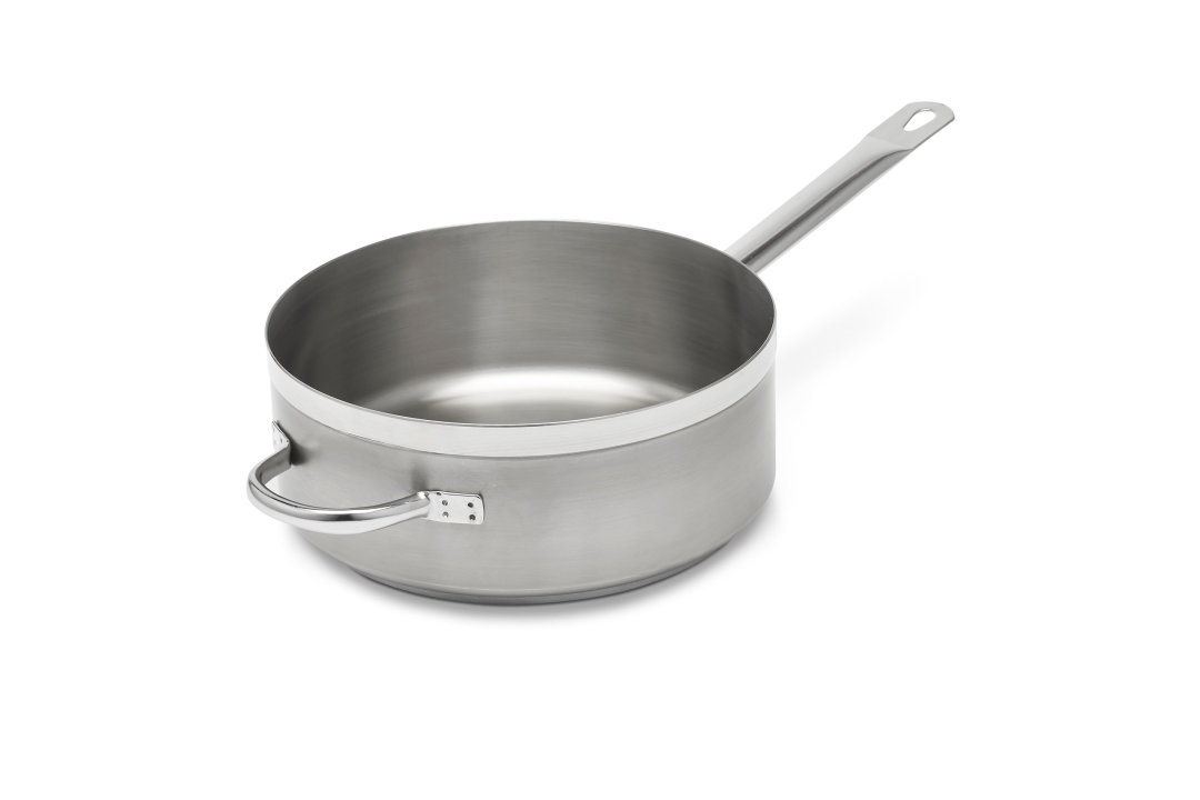 7-quart Centurion® sauté pan in natural finish