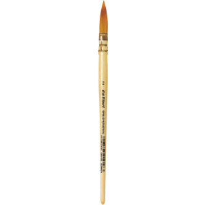 COSMOTOP-SPIN Quill Brush, Synthetic, Watercolor & Indian Ink, Round, Series 488, Size 2