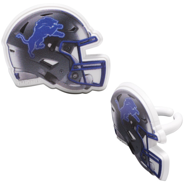NFL Team Helmet Cupcake Rings