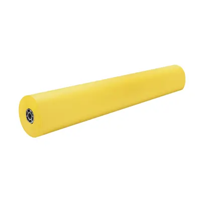Rainbow Colored Kraft Duo-Finish Paper, Canary,  36