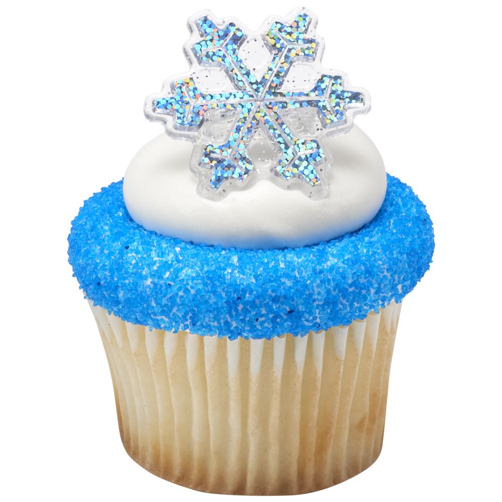 Image Cake Holographic Glitter Snowflake