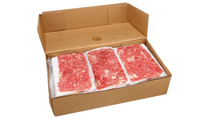 Steak-EZE® Traditional Beef Flat Steak, Lightly Marinated, 3 oz_image_3