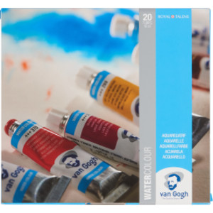 Watercolor Tube Set, 20 x 10mL, General Selection