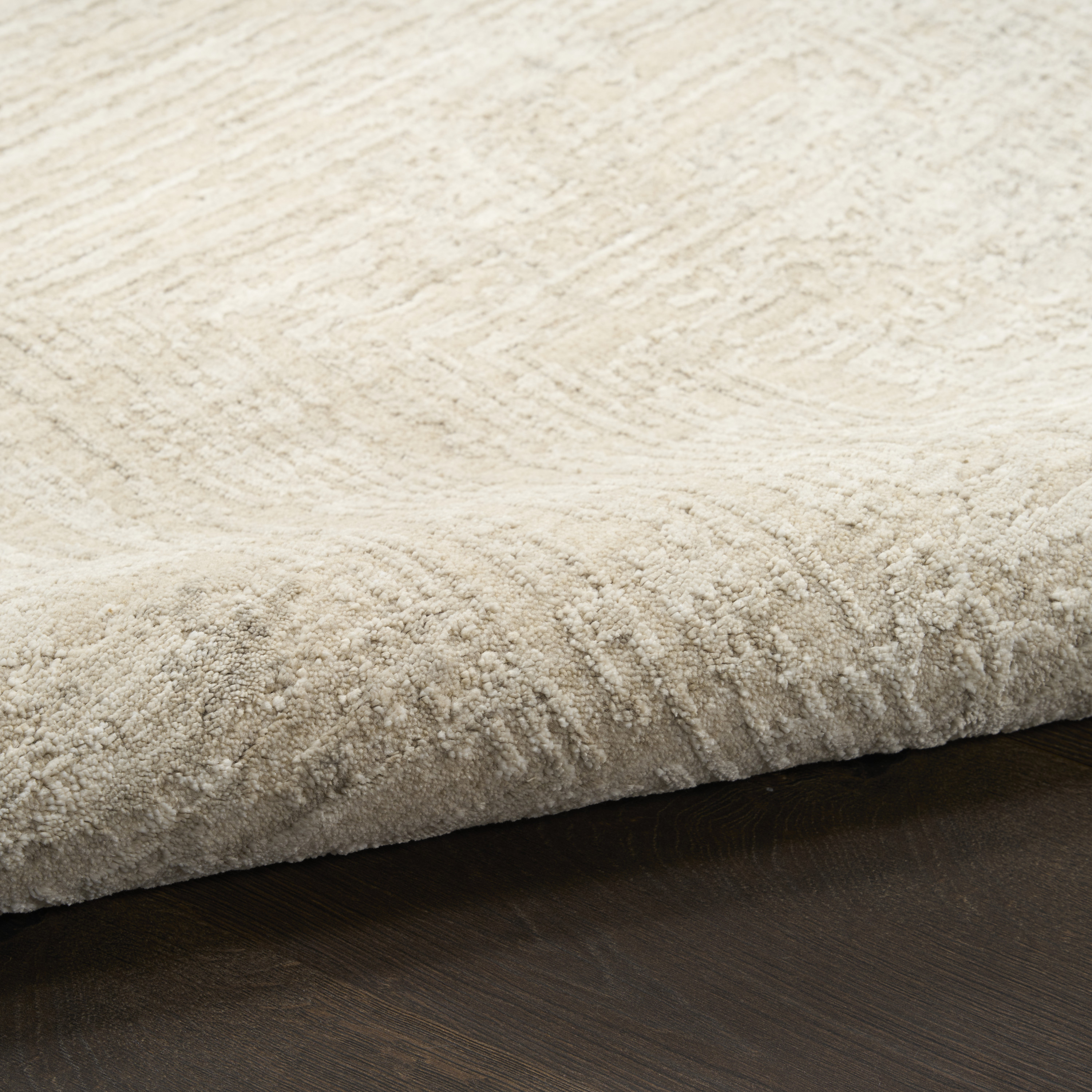 DKNY DK014 Madison Square 7'10" x 10'2" Ivory Beige Modern Indoor Rug