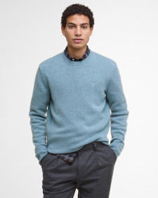 Covent Crew Neck Jumper Bluestone