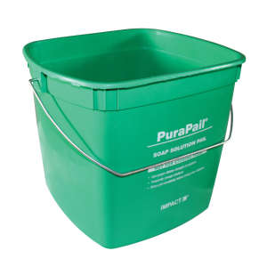 Impact, PuraPail™, "Cleaning", 6qt, Pail, Green
