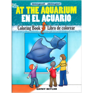 At The Aquarium Coloring Book