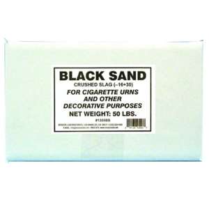 SCHBSC2, Mission Kleensweep, Black Sand, 50 lb Carton