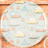 Adventurer Melamine Plate, Tents & Trailers, 6-piece set slideshow image 3 Adventurer Melamine Plate, Tents & Trailers, 6-piece set slideshow image 3