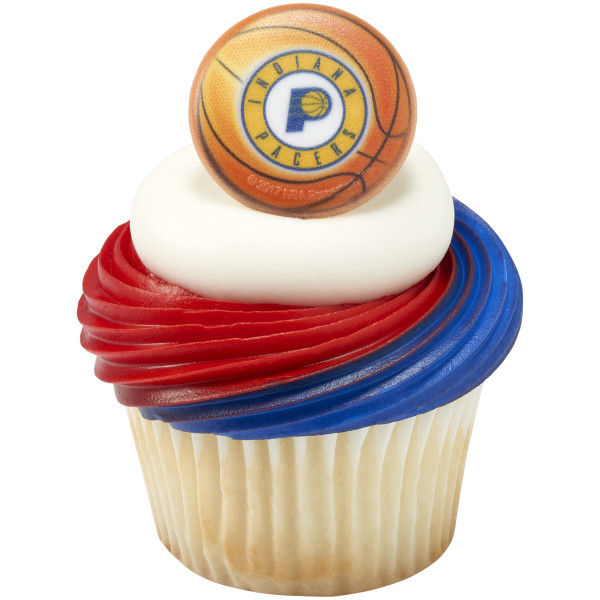 NBA Team Basketball Cupcake Rings