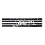 Musgrave Pencil Company Chalkboard Talk Motivational Pencil, 12 Per Pack, 12 Packs MUS2547D-12