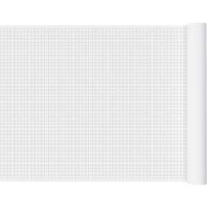 2cm Graph Paper Roll, 36" x 120", Black