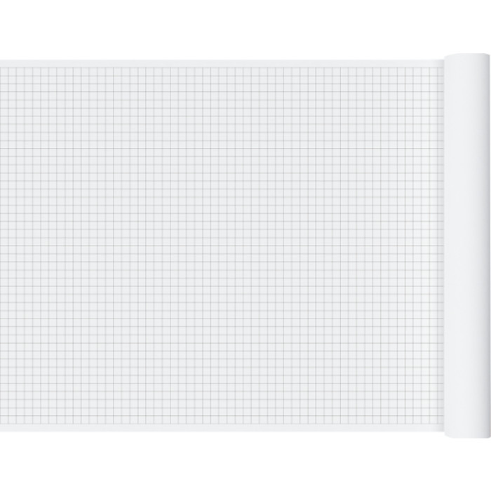 2cm Graph Paper Roll, 36" x 120", Black