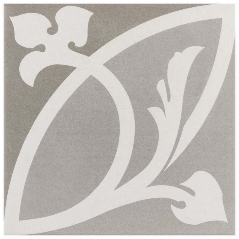 Caprice Liberty Taupe 7-7/8 in. x 7-7/8 in. Porcelain Floor and Wall Tile