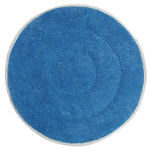 Golden Star, 17", Blue, Microfiber, Carpet Bonnet