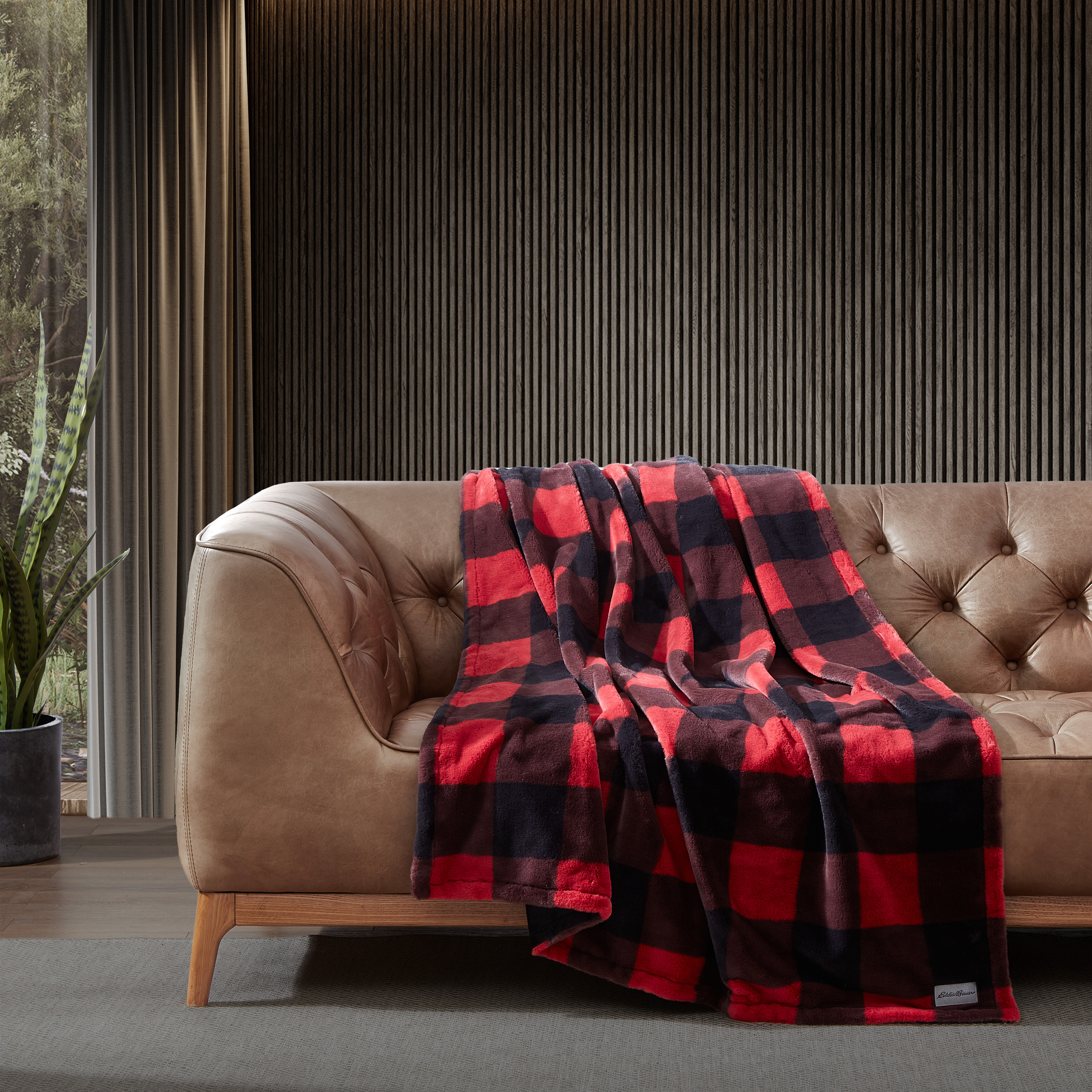 Eddie Bauer Plush-Fleece Throw Blanket - Picture 12 of 22