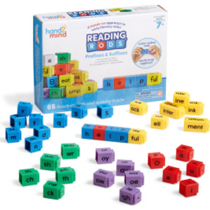 Reading Rods Prefixes, Suffix, and Root Words Set