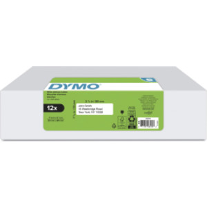LabelWriter Address Labels, 1-1/8 x 3-1/2 Inches, White, 4,200 Labels on 12 Rolls