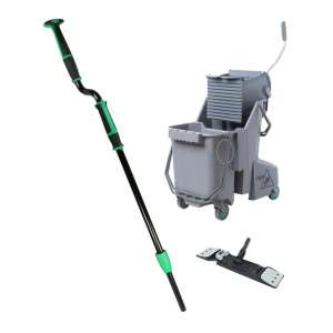 Unger, Excella™, Aluminum, 16", Flat Mop Frame