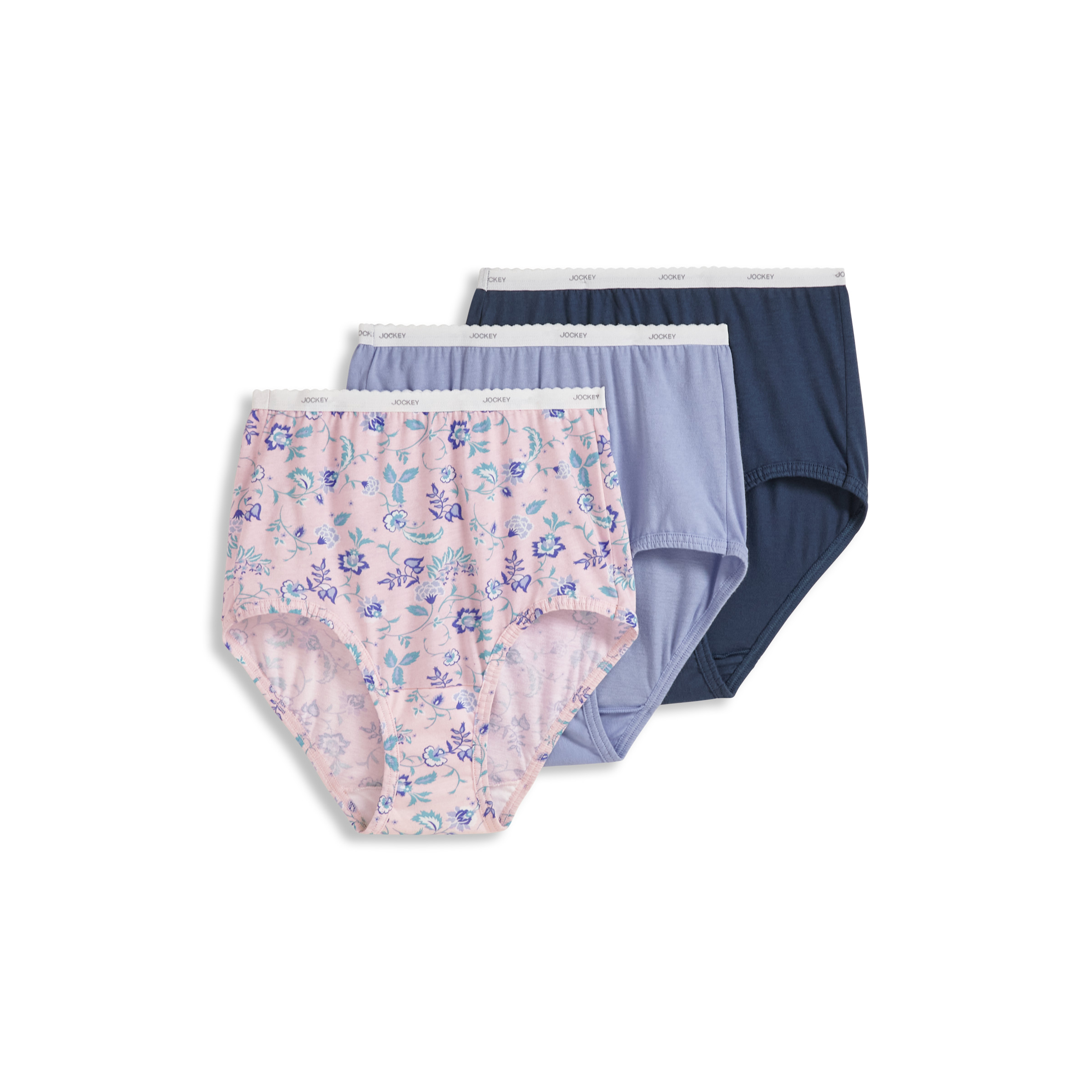 Jockey Women's Plus Size Classic Brief - 3 Pack - Picture 18 of 39