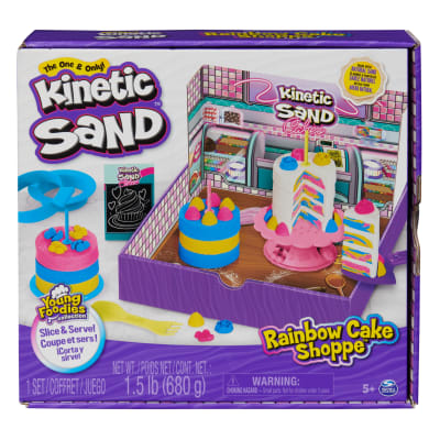 Kinetic Sand, Rainbow Cake Shoppe Playset