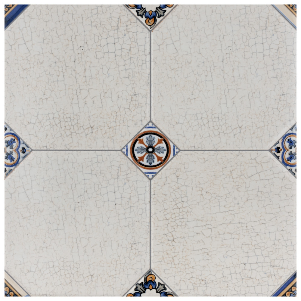 Sample – Manises Decor Blanco Porcelain Floor and Wall Tile