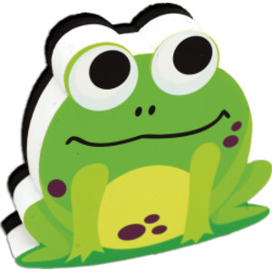 Magnetic Whiteboard Eraser, Frog